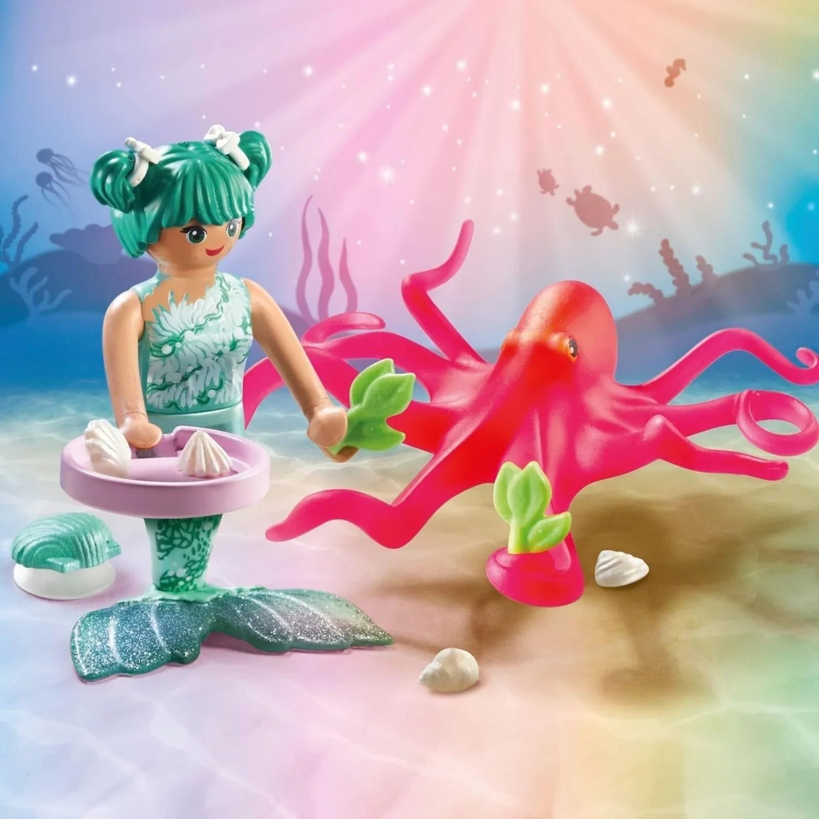 Playmobil Princess Magic 71503 Mermaid with Octopus - mezetto ebebek ebebek