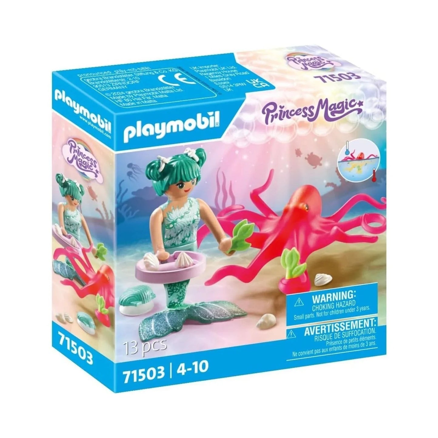 Playmobil Princess Magic 71503 Mermaid with Octopus - mezetto ebebek ebebek