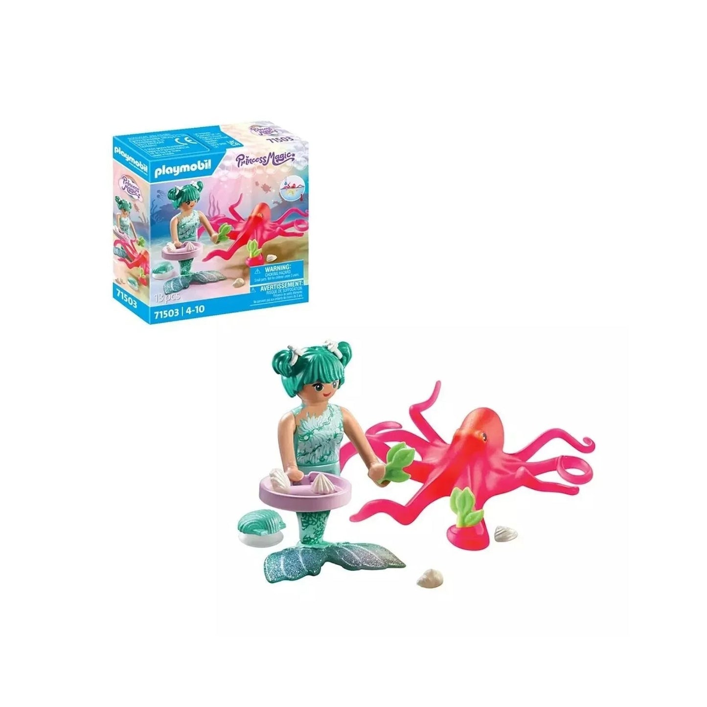 Playmobil Princess Magic 71503 Mermaid with Octopus - mezetto ebebek ebebek
