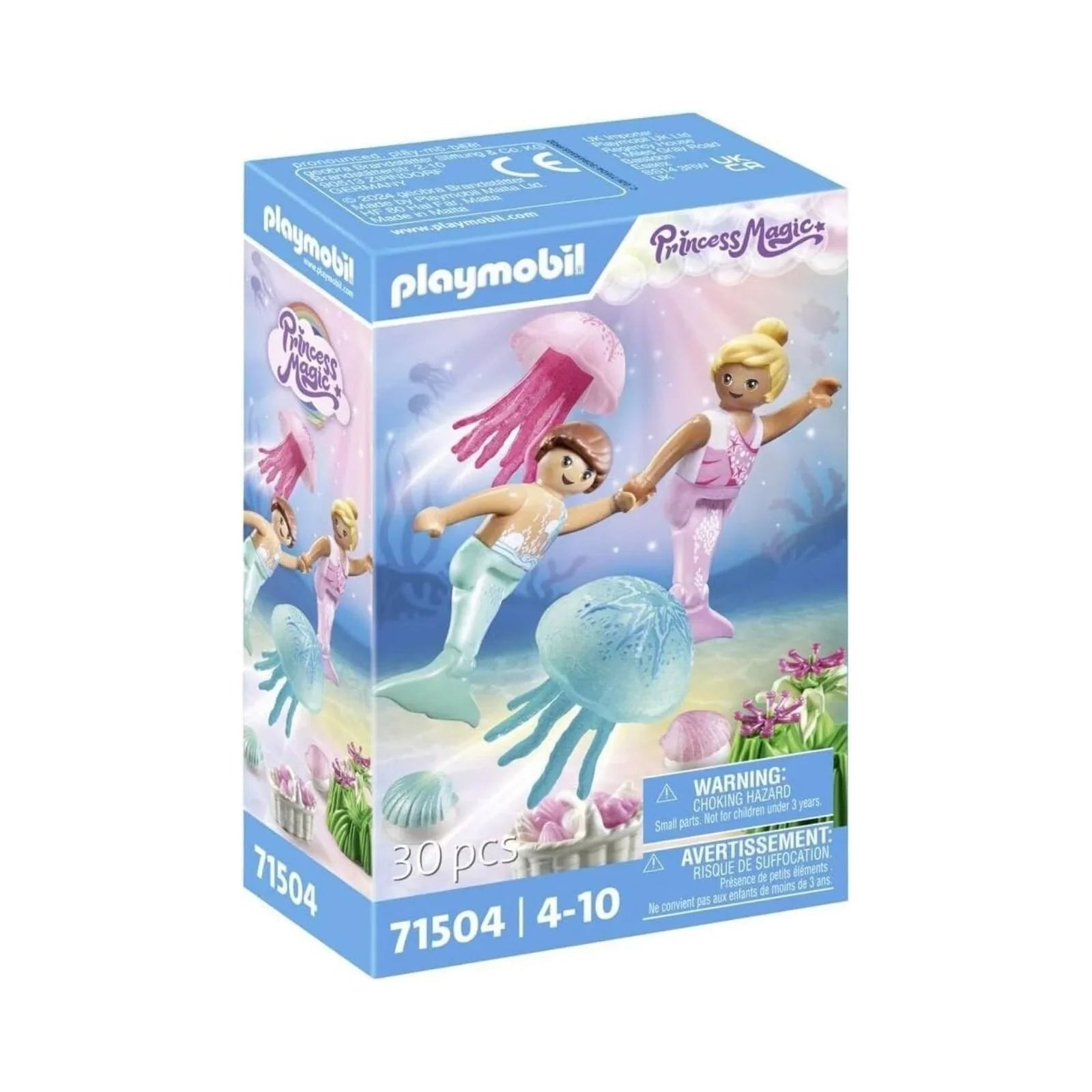 Playmobil Princess Magic 71504 Mermaid Children with Jellyfish - mezetto ebebek ebebek