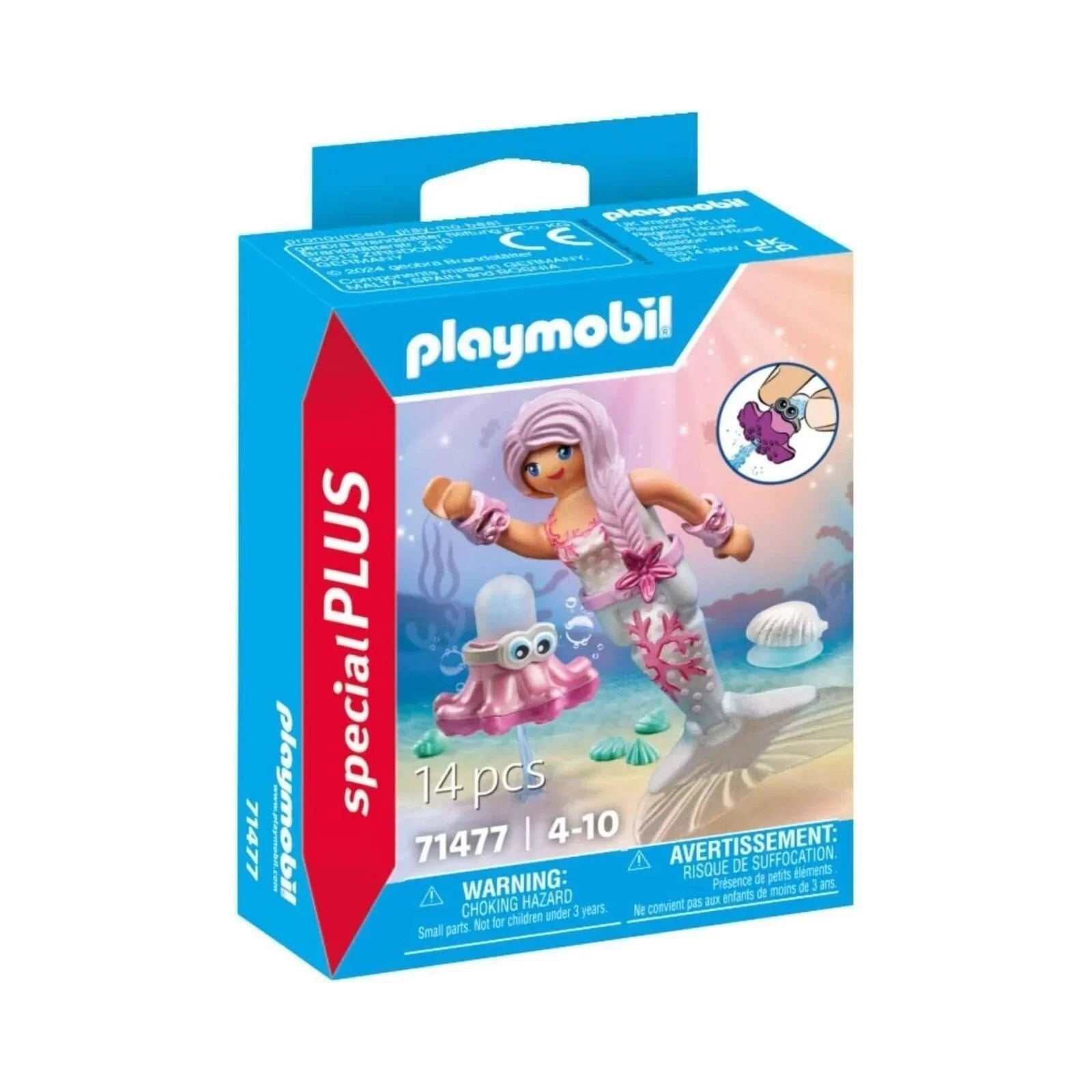 Playmobil Special Plus 71477 Mermaid with Octopus - mezetto ebebek ebebek