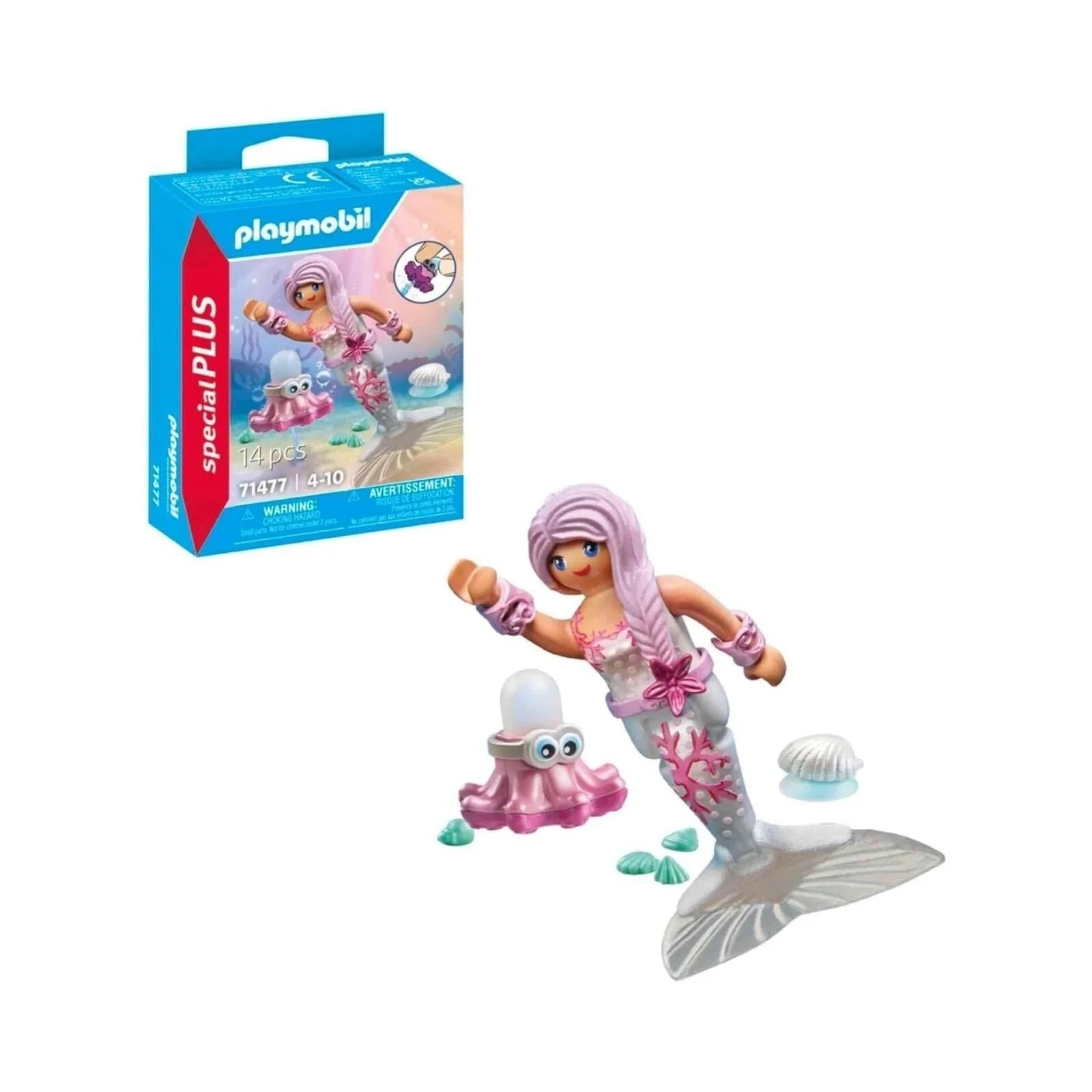 Playmobil Special Plus 71477 Mermaid with Octopus - mezetto ebebek ebebek