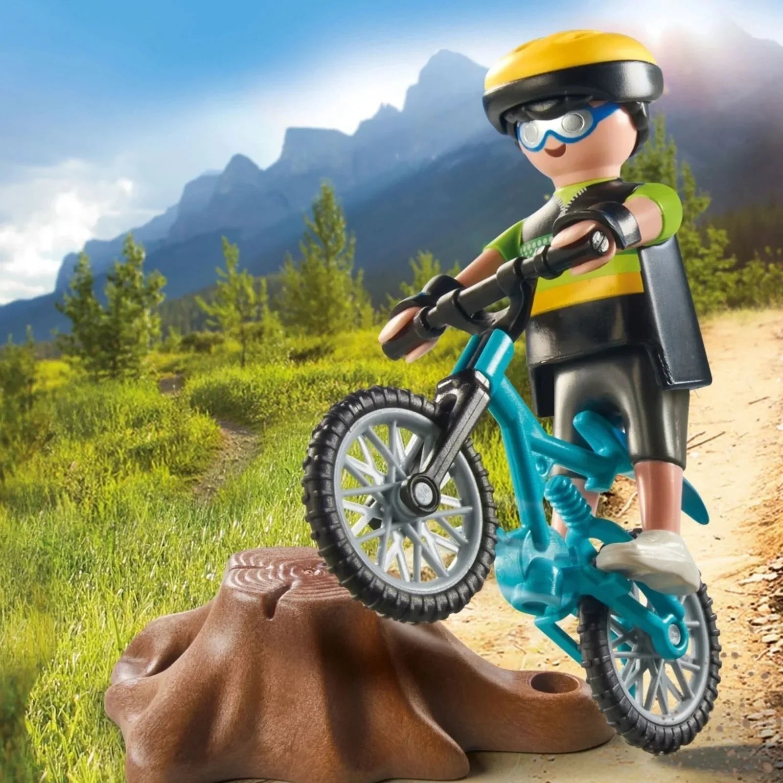 Playmobil Special Plus 71756 Mountain Biker - mezetto ebebek ebebek