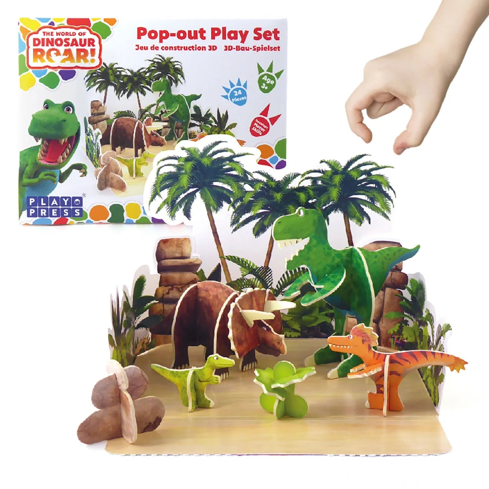 Playpress Toys Dinosaur Roar - mezetto ebebek ebebek