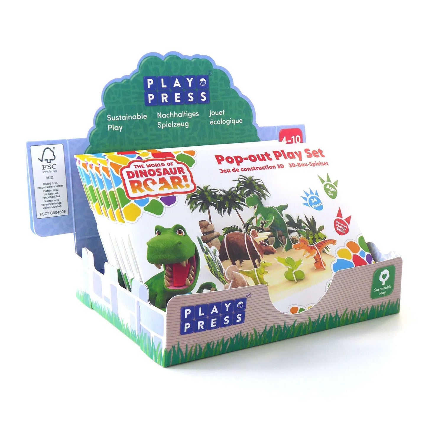 Playpress Toys Dinosaur Roar - mezetto ebebek ebebek
