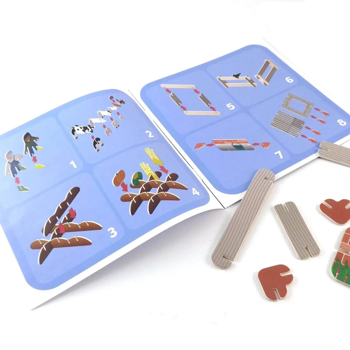 Playpress Toys Farmyard Playset - mezetto ebebek ebebek