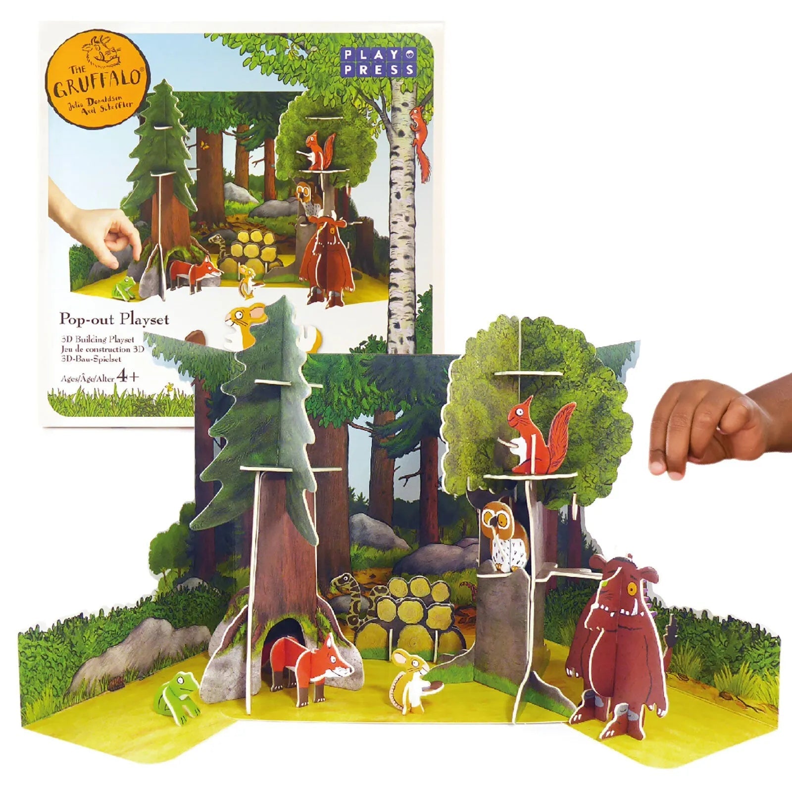 Playpress Toys Gruffalo Pop - out Playset - mezetto ebebek ebebek