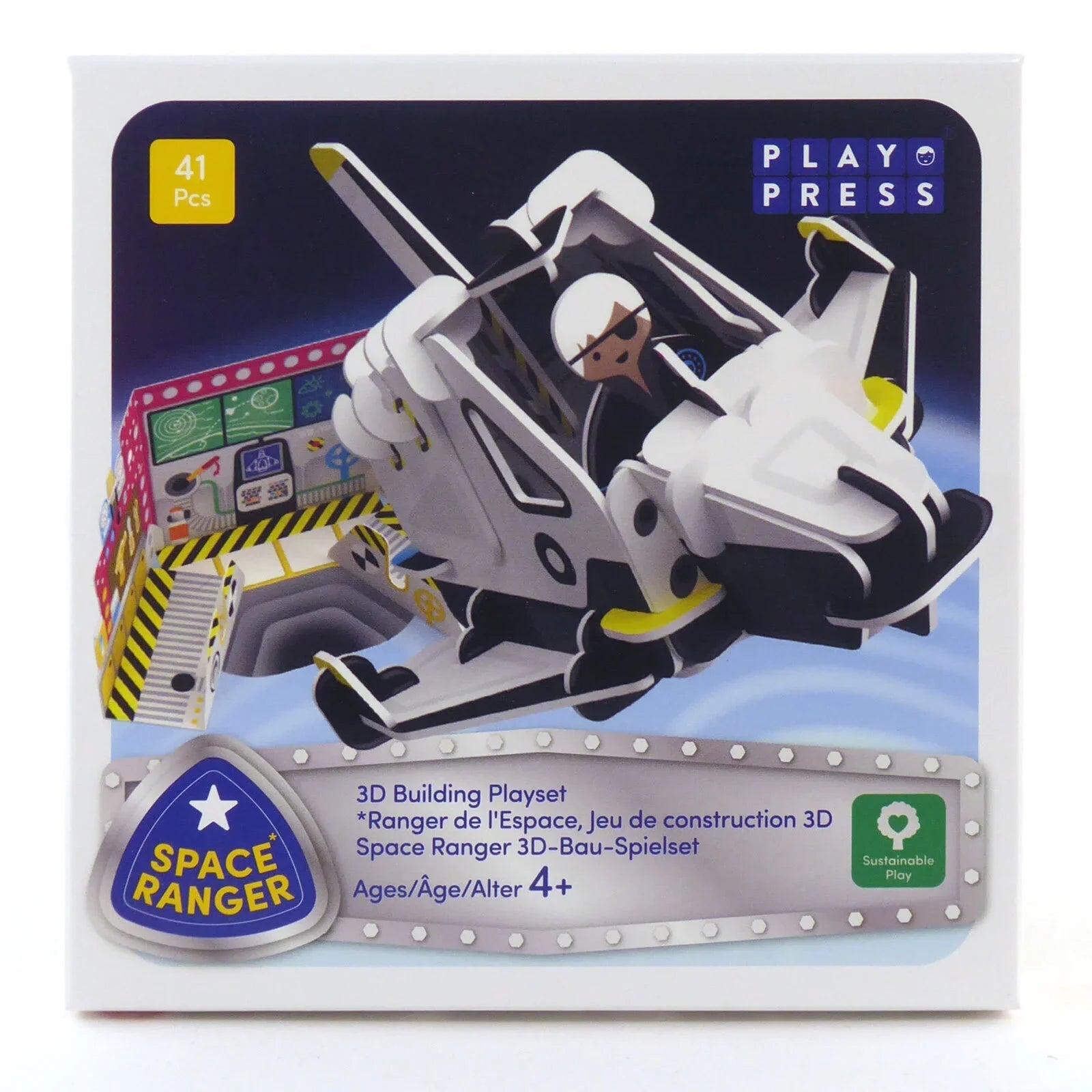 Playpress Toys Space Ranger Playset - mezetto ebebek ebebek