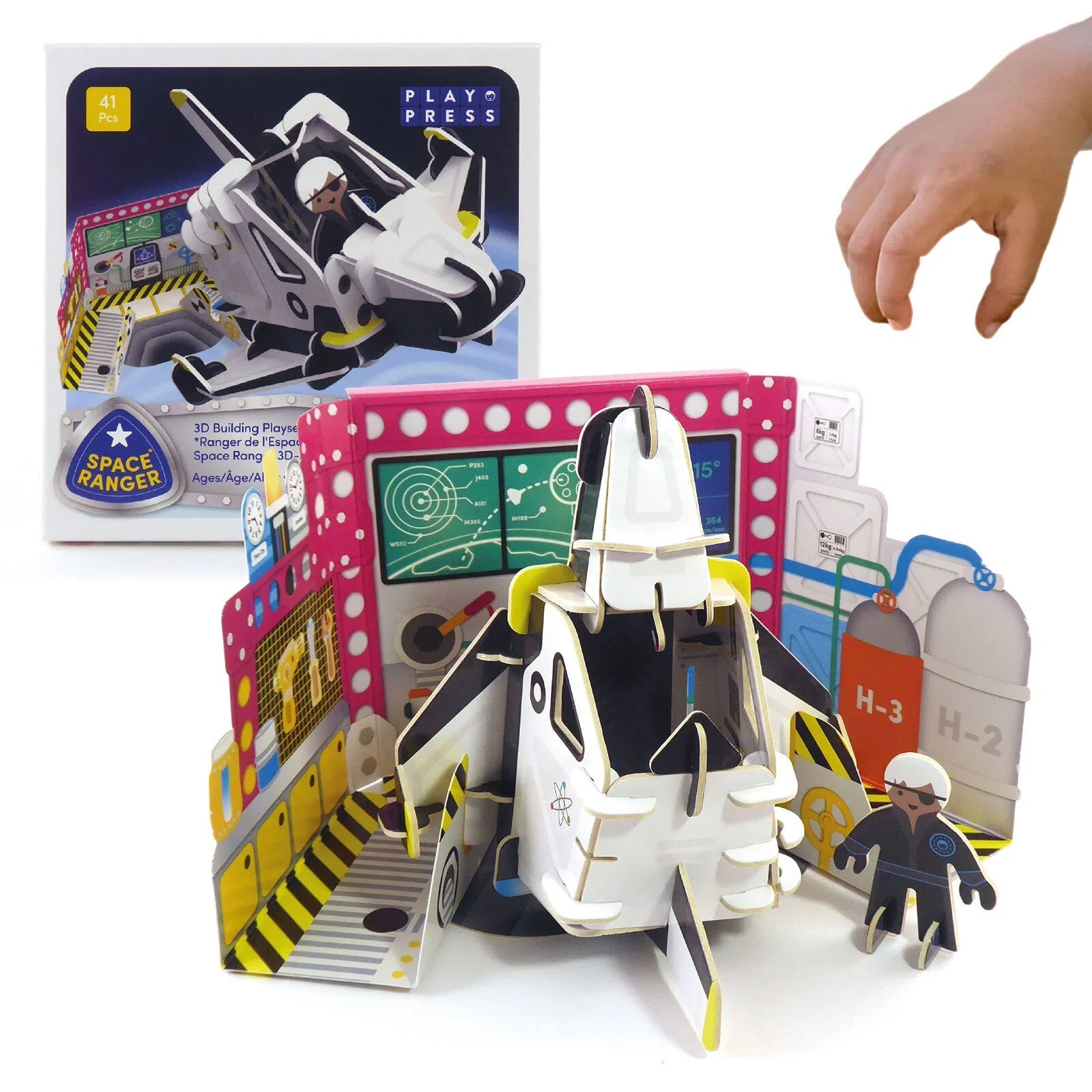 Playpress Toys Space Ranger Playset - mezetto ebebek ebebek