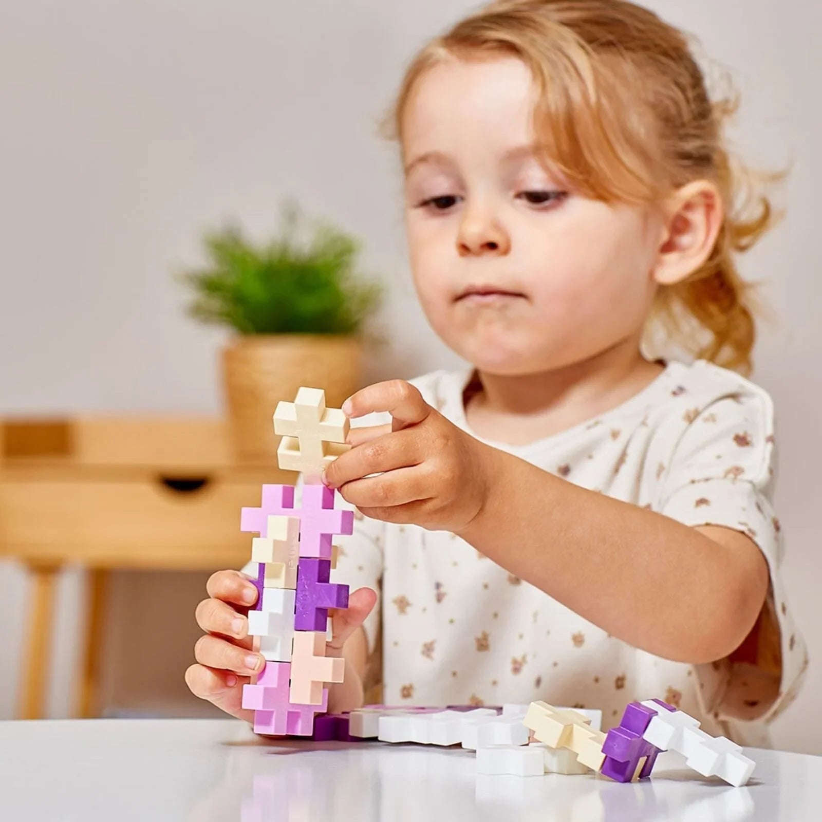 Plus Plus Big Bloom 100 pcs - mezetto ebebek ebebek