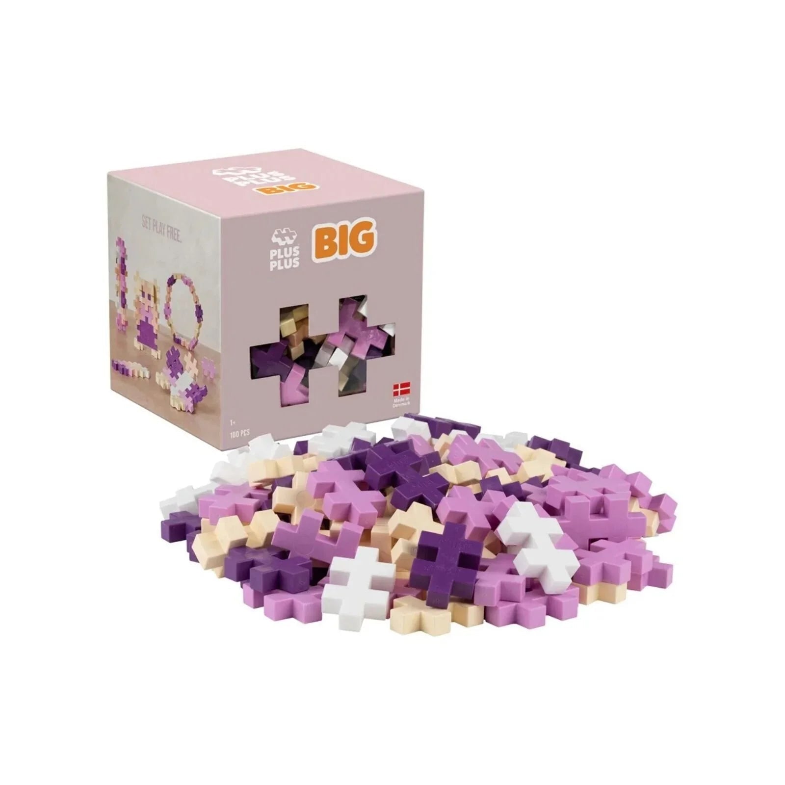 Plus Plus Big Bloom 100 pcs - mezetto ebebek ebebek