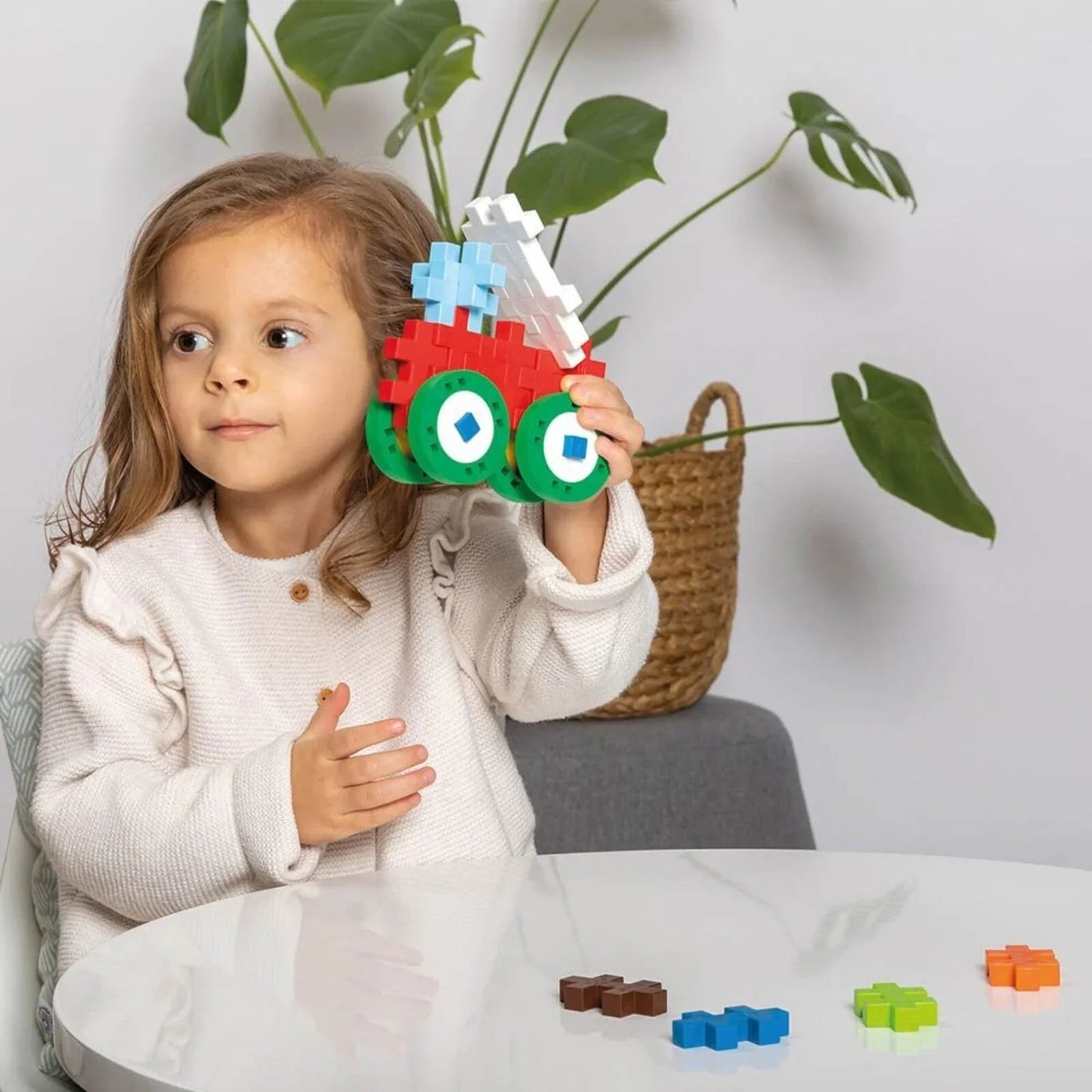 Plus Plus Big Make & Go 29 pcs - mezetto ebebek ebebek