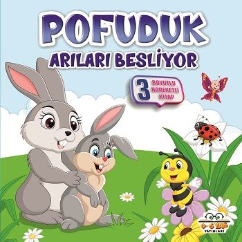 Pofuduk Arıları Besliyor - Benim Canım Çiftliğim (Sıvama Cilt) - 0-6 Yaş Yayınları Kitap