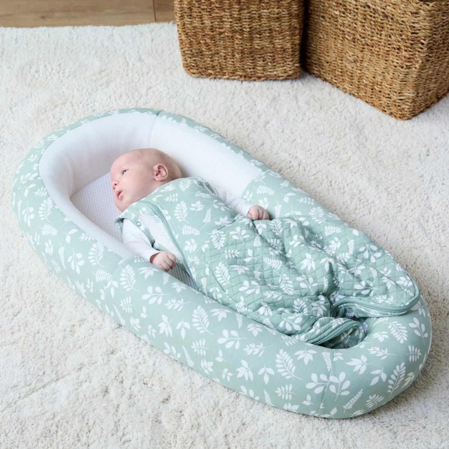 Purflo Sleep Tight Bed - Fern - mezetto ebebek ebebek