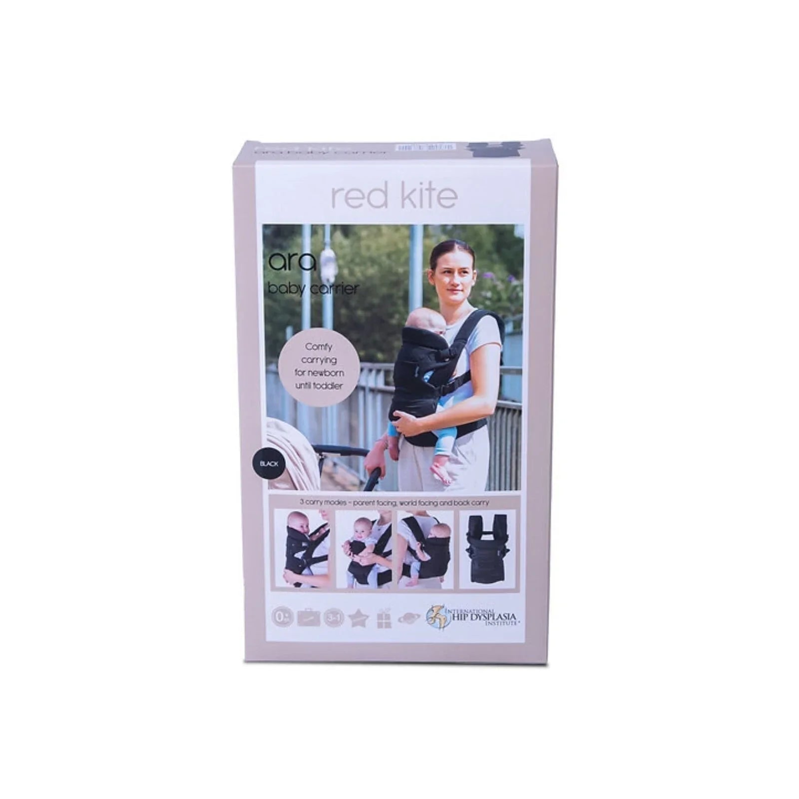 Red Kite Ara Travel Baby Carrier - Black - mezetto ebebek ebebek