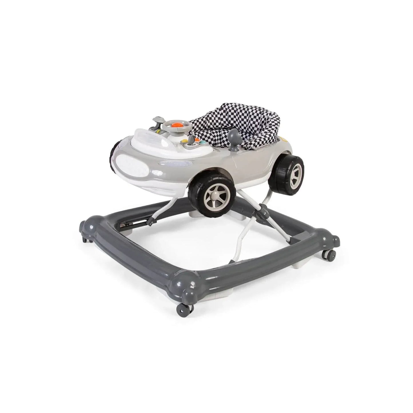 Red Kite Baby Go Round Race Sporty Car Electronic Walkers - Grey - mezetto ebebek ebebek