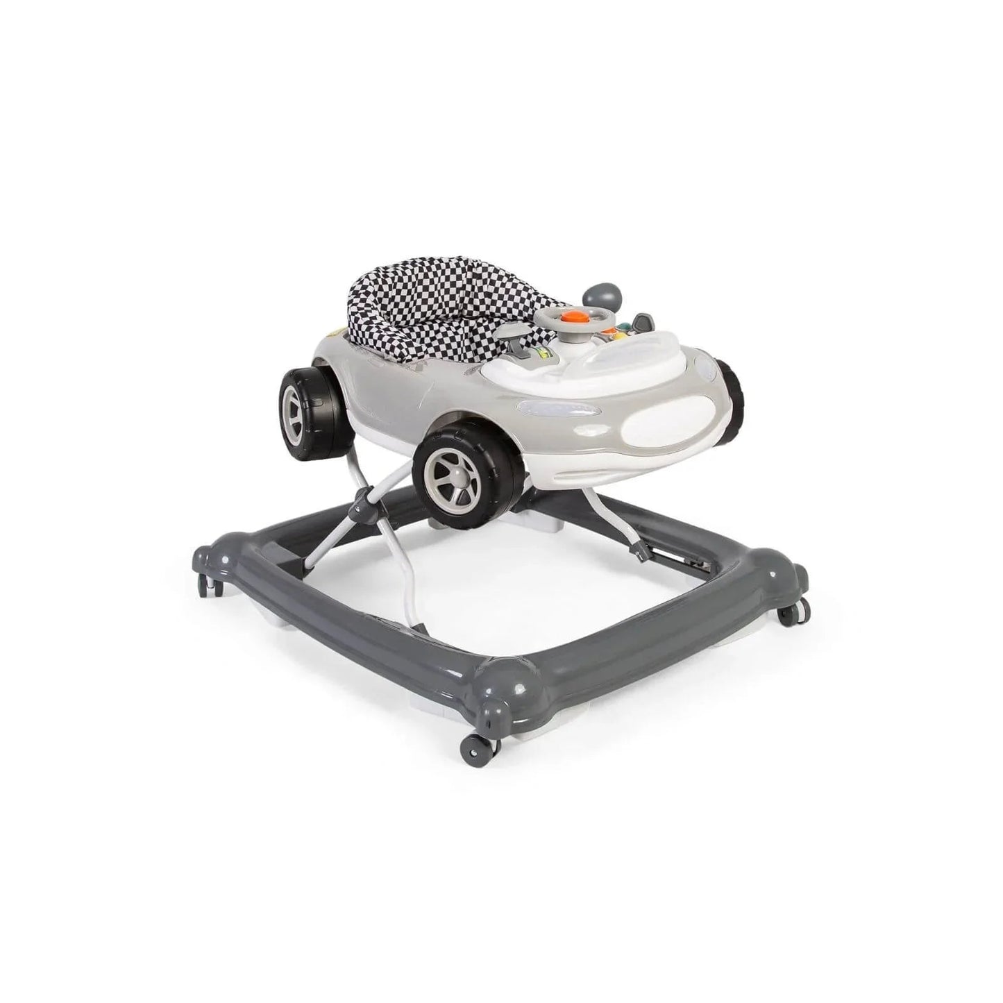 Red Kite Baby Go Round Race Sporty Car Electronic Walkers - Grey - mezetto ebebek ebebek