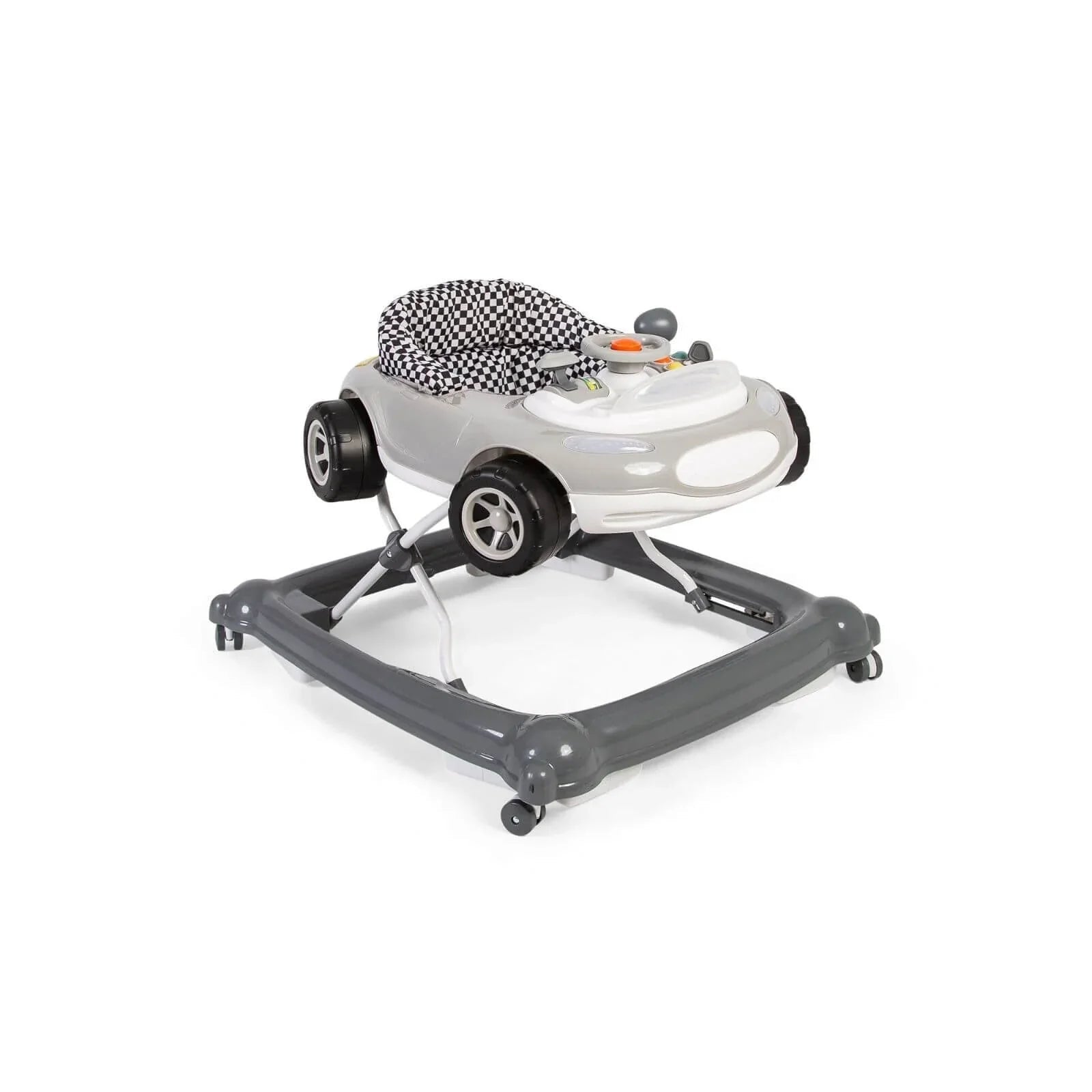 Red Kite Baby Go Round Race Sporty Car Electronic Walkers - Grey - mezetto ebebek ebebek