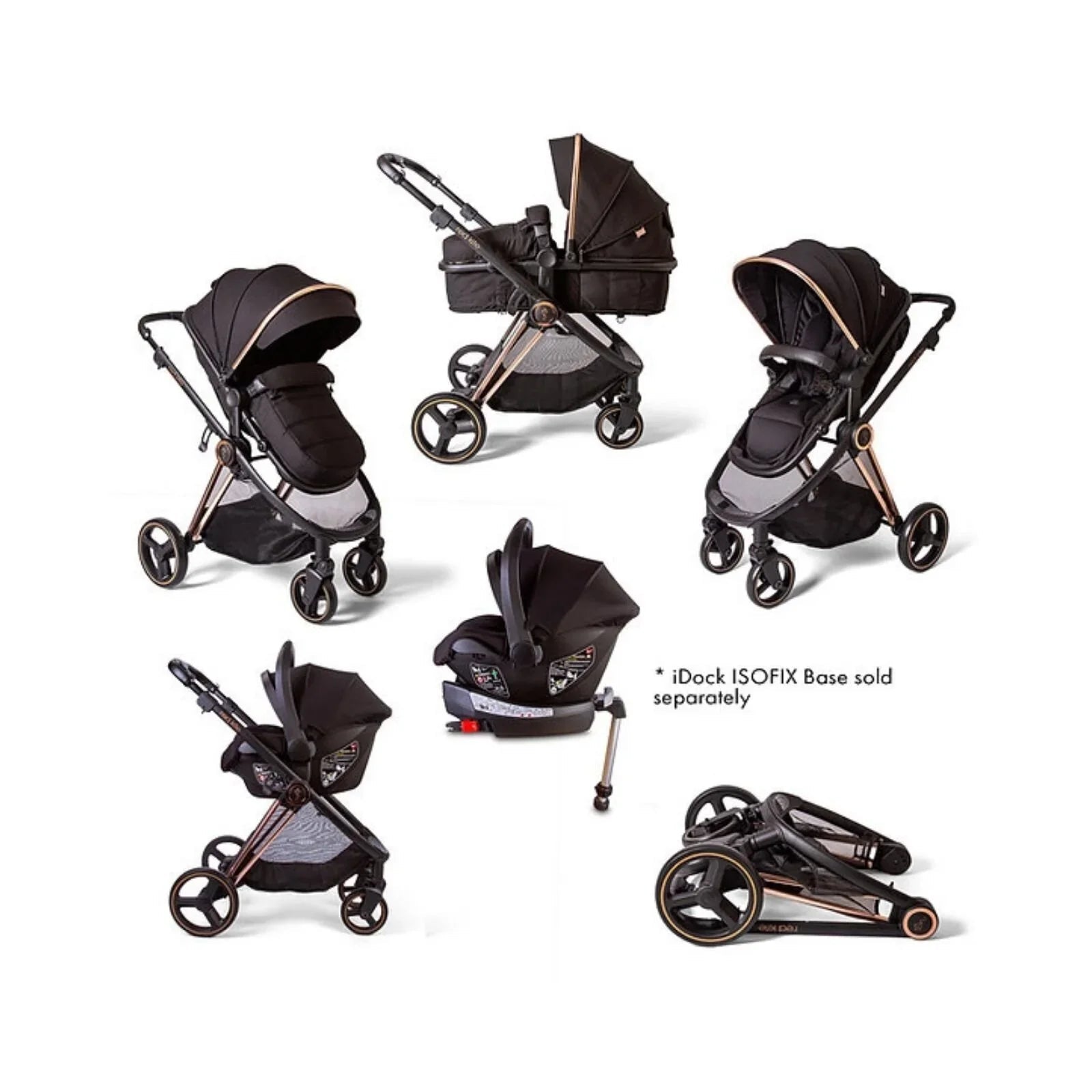 Red Kite Push Me Pace i - Size 3 - in - 1 Travel System - Amber - mezetto ebebek ebebek