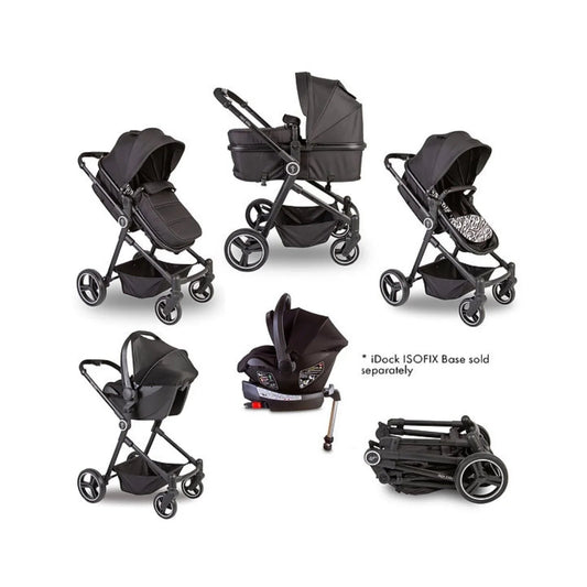 Red Kite Push Me Savanna i - Size 3 - in - 1 Travel System - Zebra - mezetto ebebek ebebek