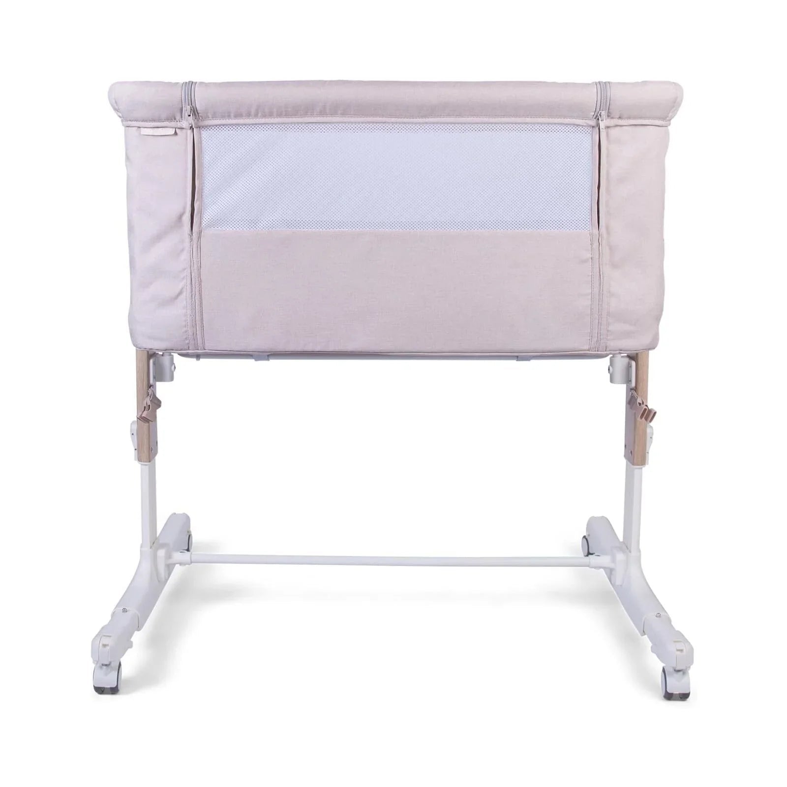 Red Kite Rockabye Bedside Crib - Oatmeal - mezetto ebebek ebebek