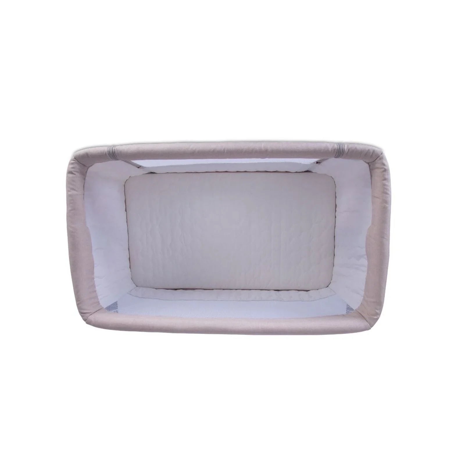 Red Kite Rockabye Bedside Crib - Oatmeal - mezetto ebebek ebebek