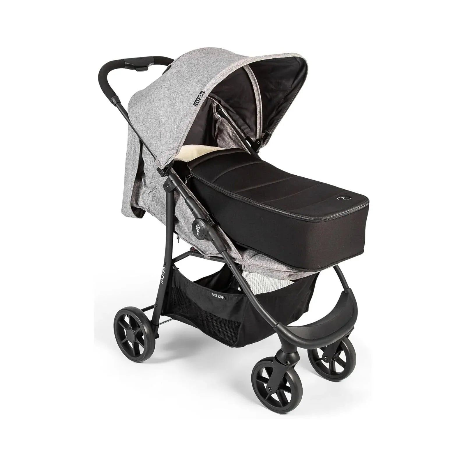 Red Kite Snuggo Newborn Liner Carrycot - Black - mezetto ebebek ebebek
