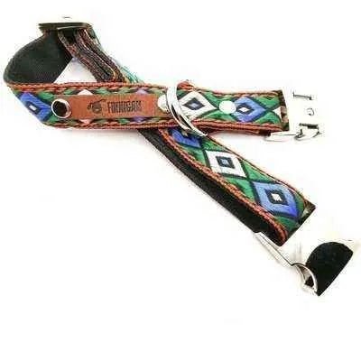 Regal Paws Designer Cotton Dog Collar 🌟 - mezetto