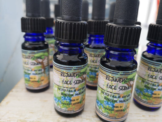 Rejuvenating Face Serum - mezetto Shopify Collective Somerset Natural Soaps
