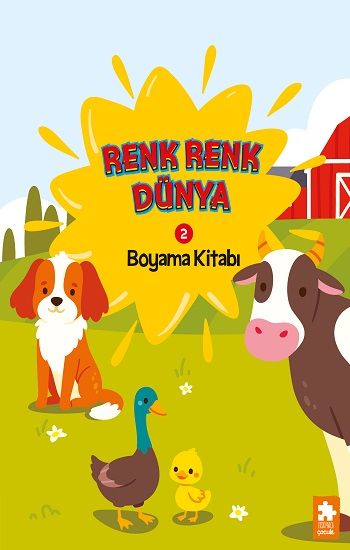 Renk Renk Dünya Boyama Kitabı - 2 - Eksik Parça Yayınları Kitap