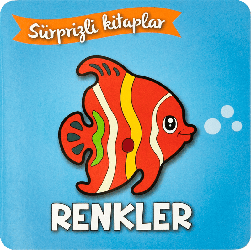 Sürprizli Kitaplar-Renkler - Net Çocuk Yayınları Kitap