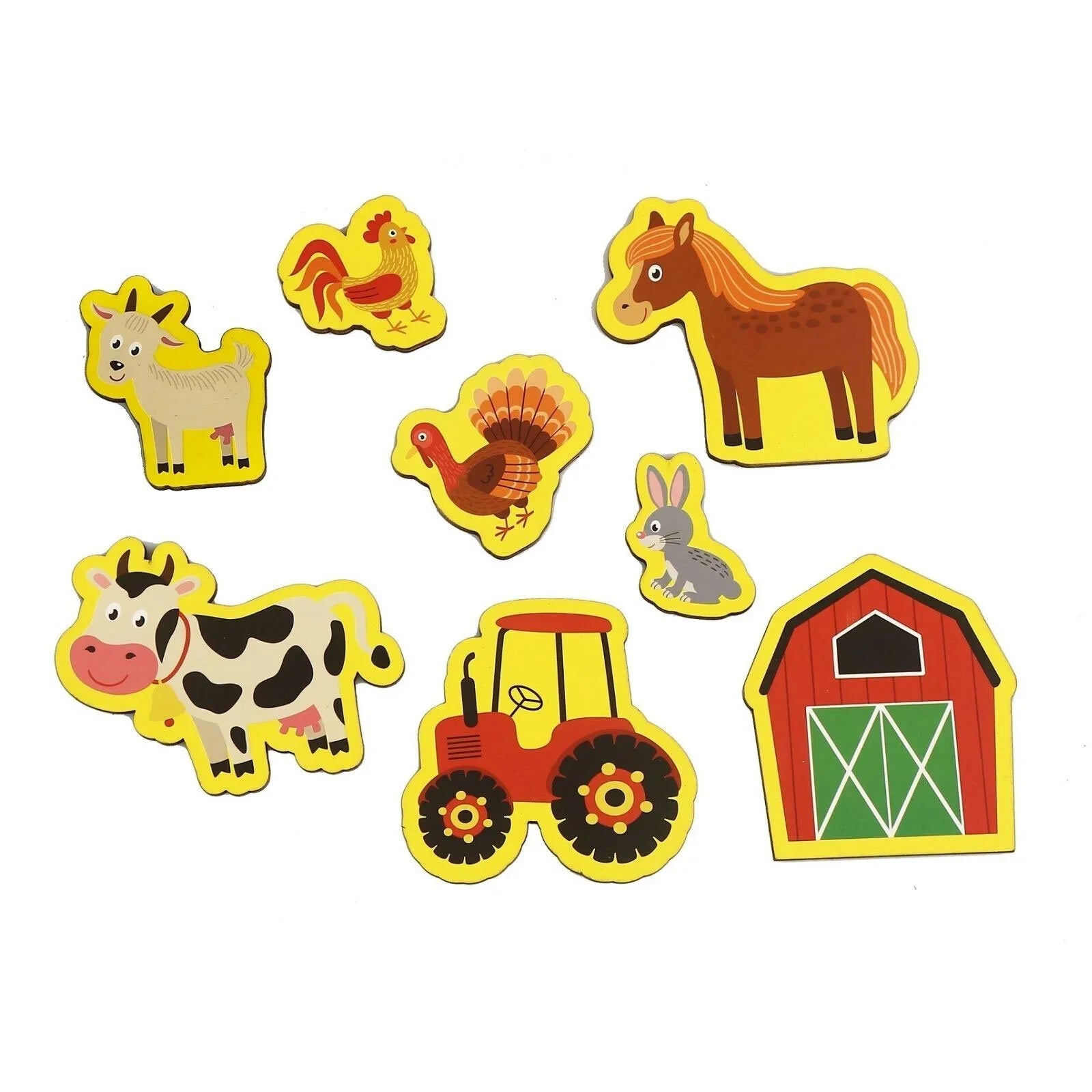 Rossie Magnet Farm Figures - mezetto ebebek ebebek
