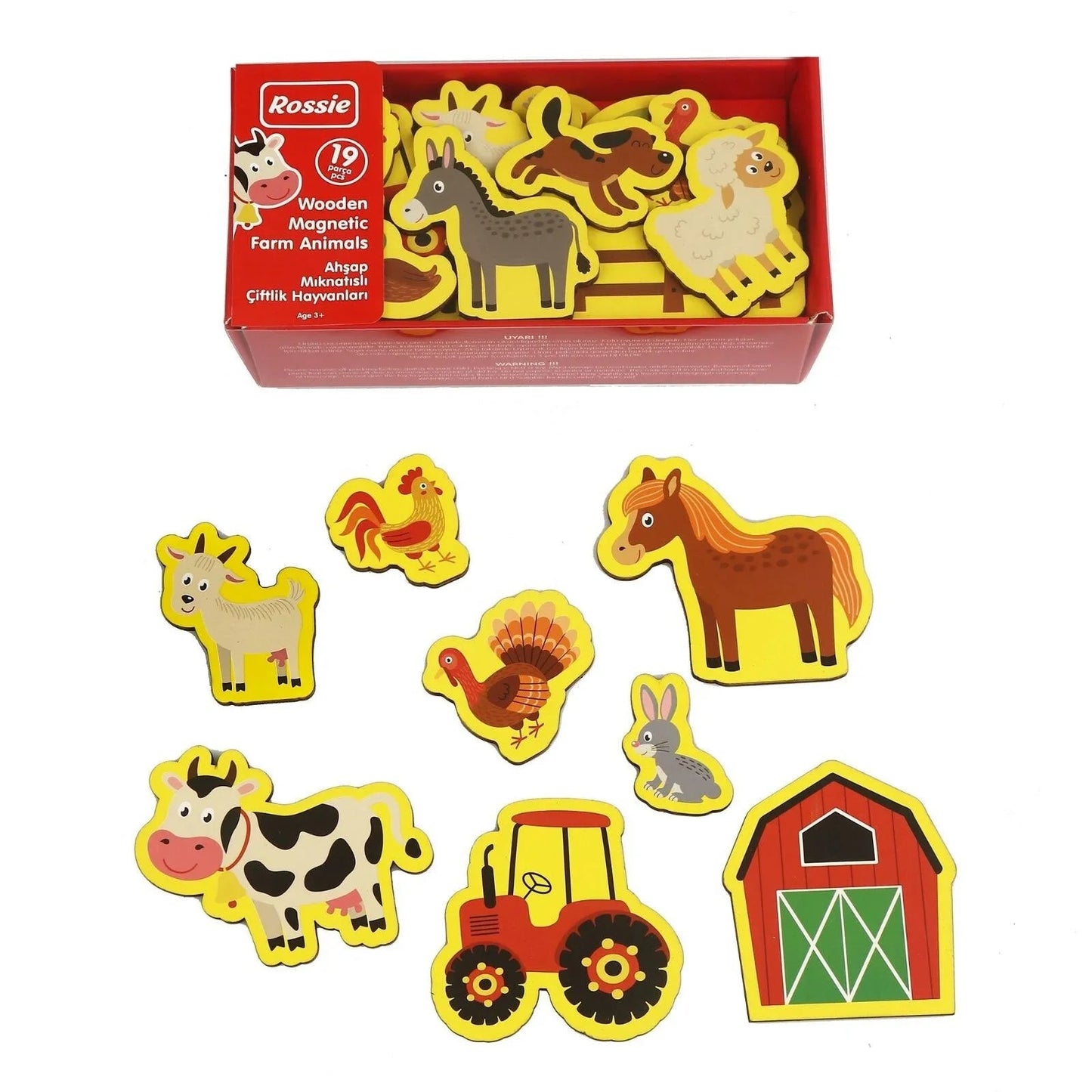 Rossie Magnet Farm Figures - mezetto ebebek ebebek