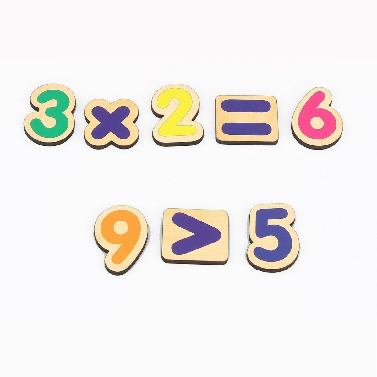Rossie Magnetic Wooden Numbers - mezetto ebebek ebebek