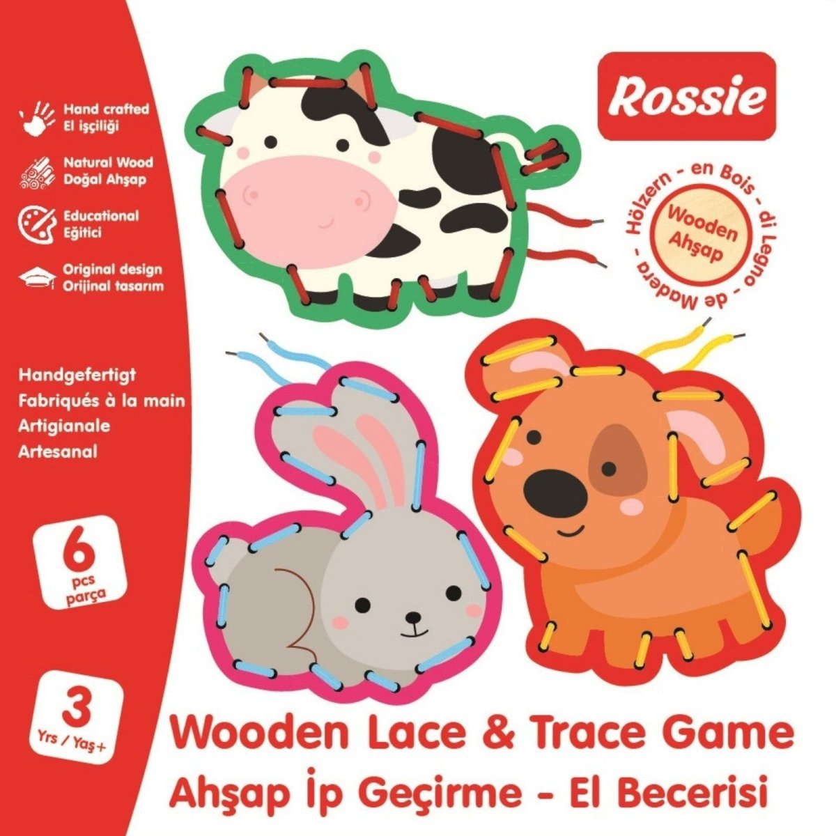 Rossie Wood Craft Game - Series 2 - mezetto ebebek ebebek