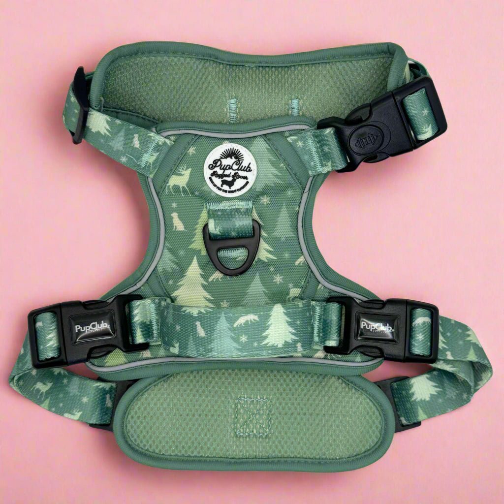 Rugged Rover™ Harness - Evergreen Trails - mezetto PupClub Couture PupClub Couture