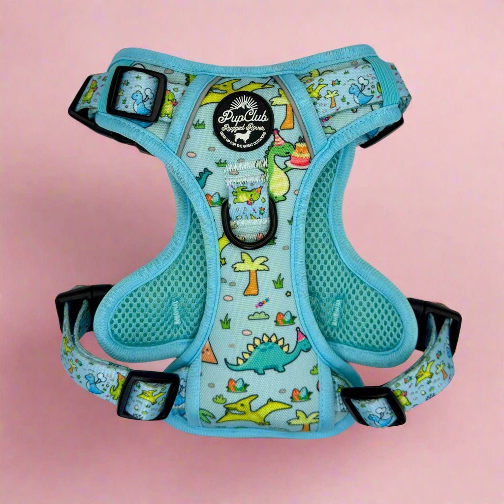 Rugged Rover™ Harness - Jurassic Party - mezetto PupClub Couture PupClub Couture