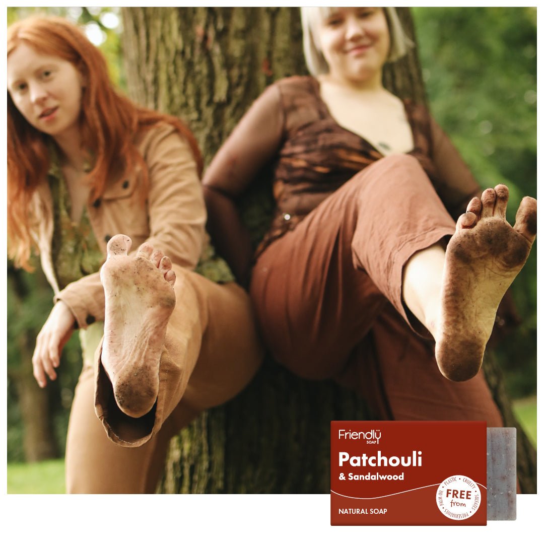 Sandalwood & Patchouli Natural Soap - mezetto Friendly Soap Friendly Soap