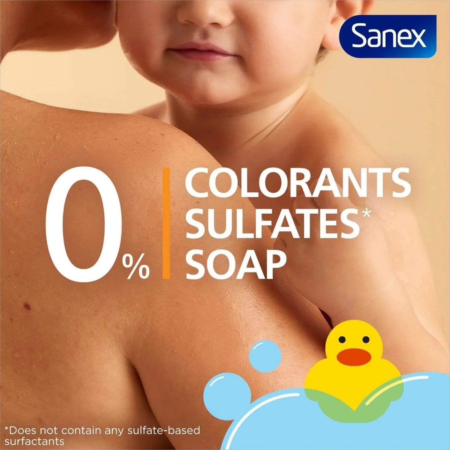 Sanex Baby Wash Zero% Baby Nourish 450ml - mezetto ebebek ebebek