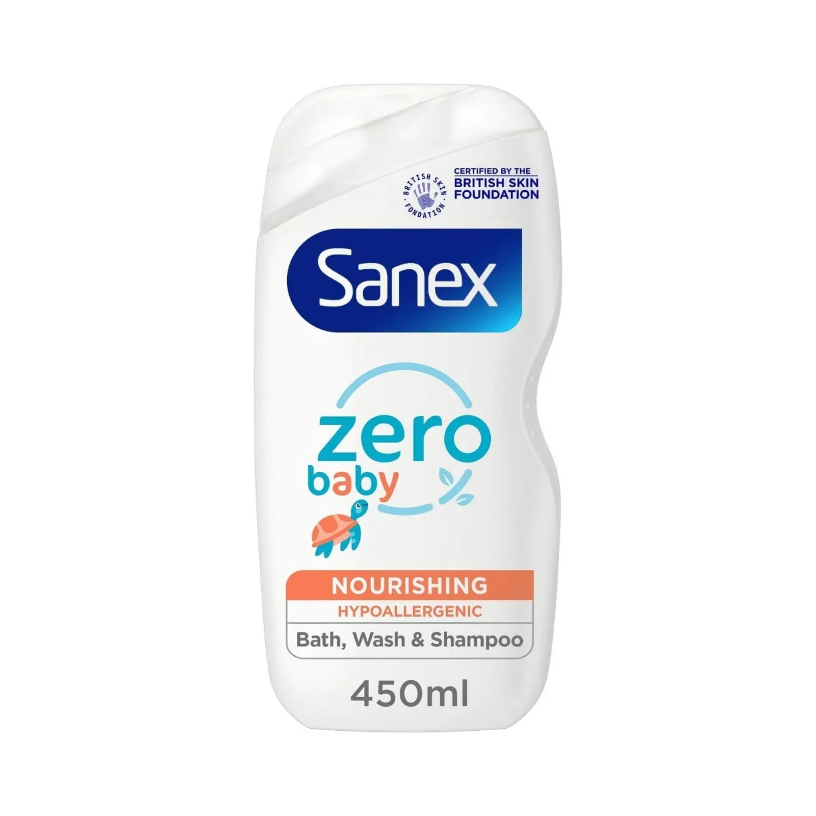 Sanex Baby Wash Zero% Baby Nourish 450ml - mezetto ebebek ebebek