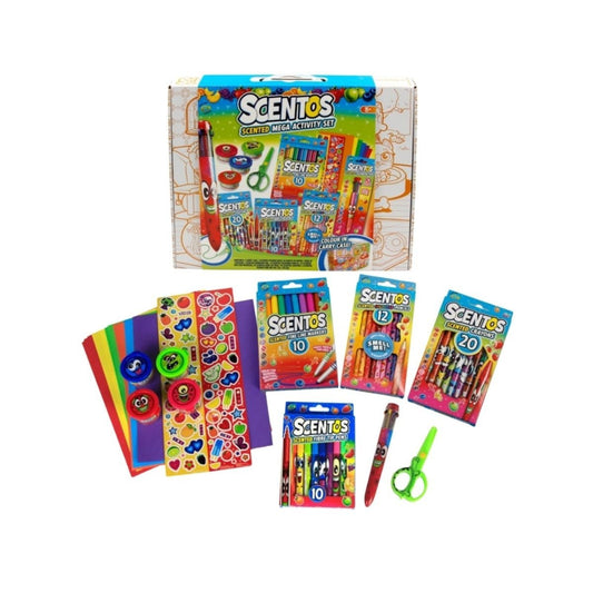 Scentos Mega Activity Art Supplies Set - mezetto ebebek ebebek