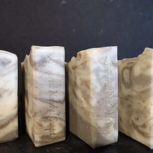 Seaside Mud & Seaweed Vegan Soap - mezetto Shopify Collective Somerset Natural Soaps