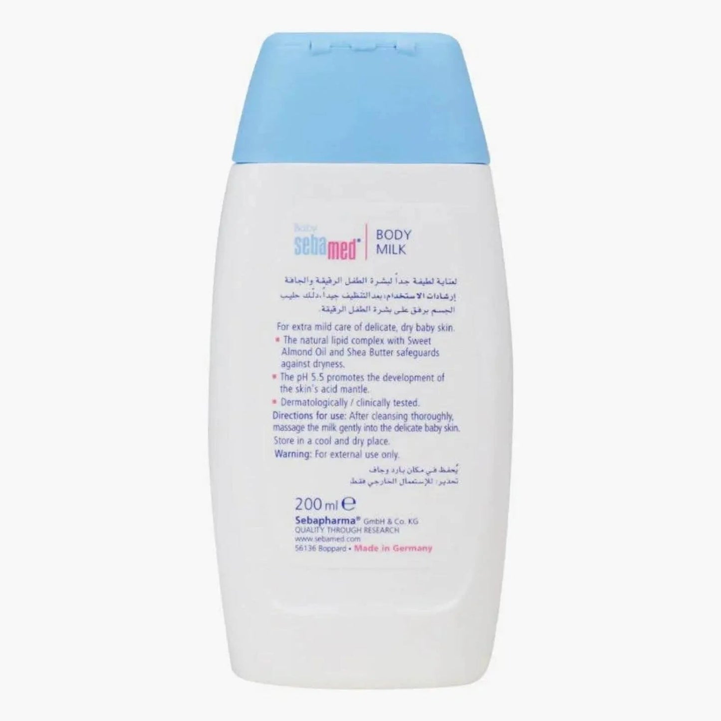 Sebamed Baby Body Milk 200ml - mezetto ebebek ebebek