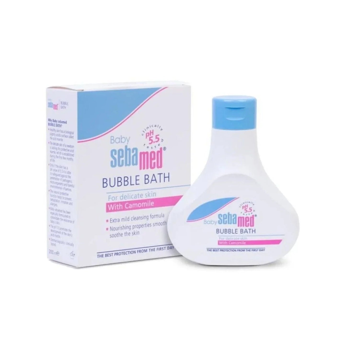 Sebamed Baby Bubble Bath 200ml - mezetto ebebek ebebek
