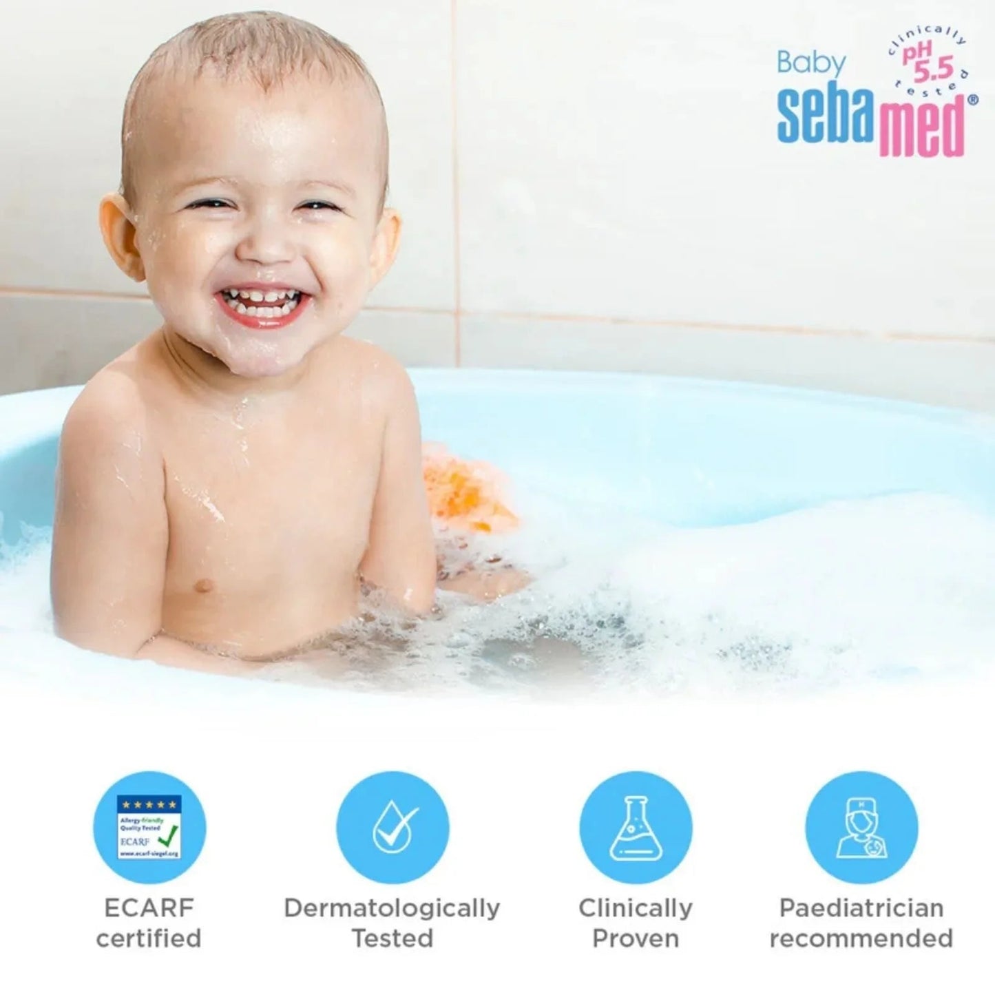 Sebamed Baby Bubble Bath 500ml - mezetto ebebek ebebek