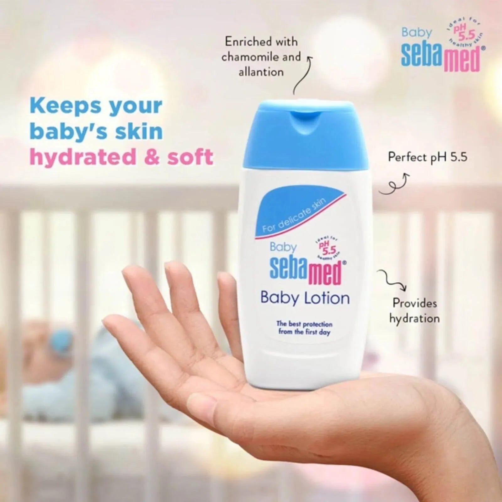 Sebamed Baby Lotion 100ml - mezetto ebebek ebebek
