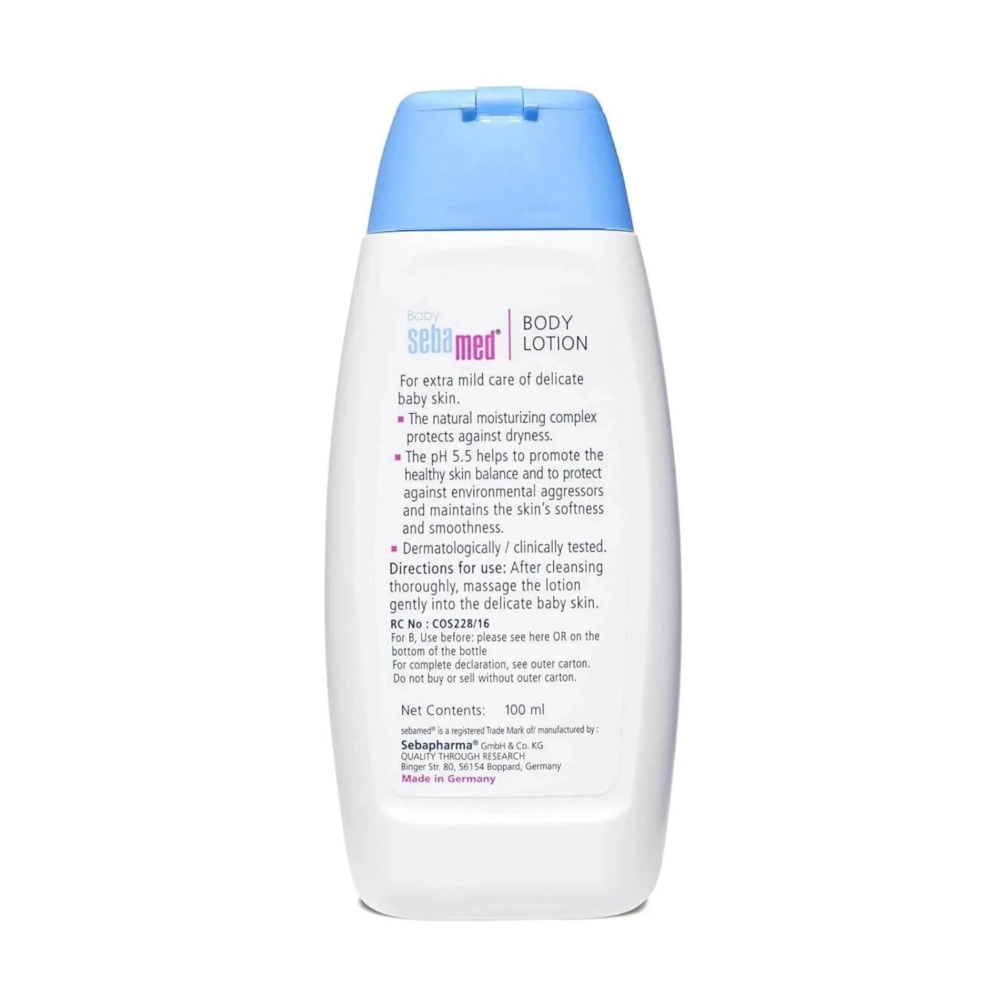 Sebamed Baby Lotion 100ml - mezetto ebebek ebebek