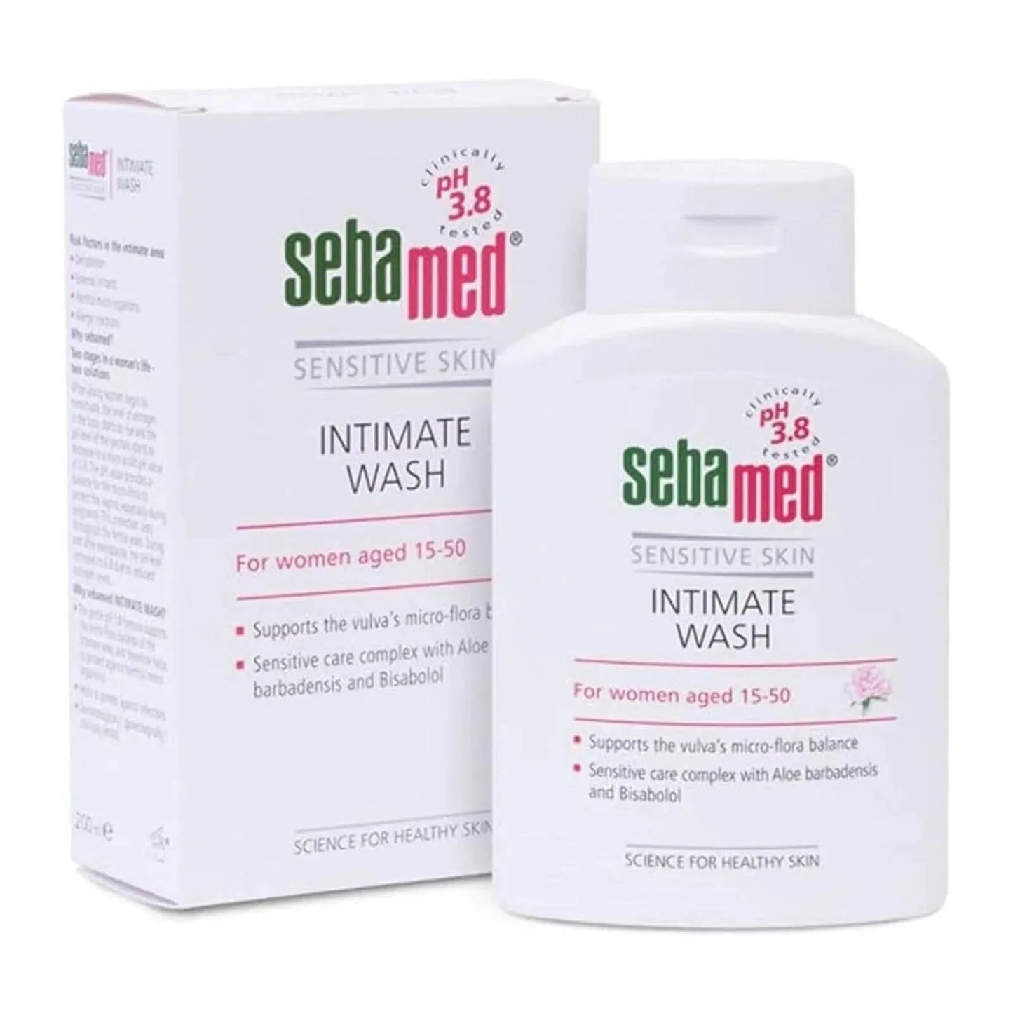Sebamed Intimate Wash ph 3.8 15+ years 200ml - mezetto ebebek ebebek