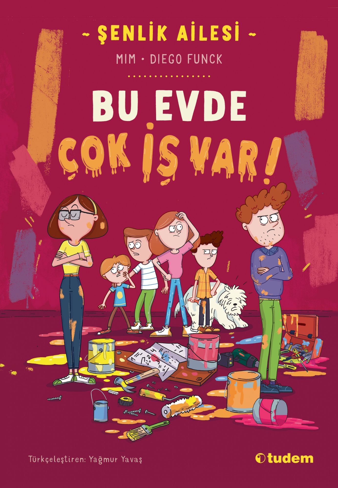 Şenlik Ailesi - Bu Evde Çok İş Var! - Tudem Yayınları Kitap