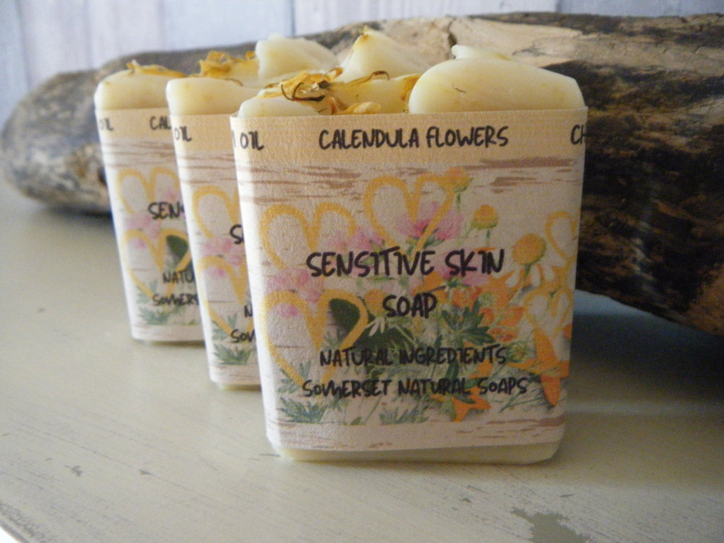 Sensitive Skin Vegan Soap - mezetto Shopify Collective Somerset Natural Soaps